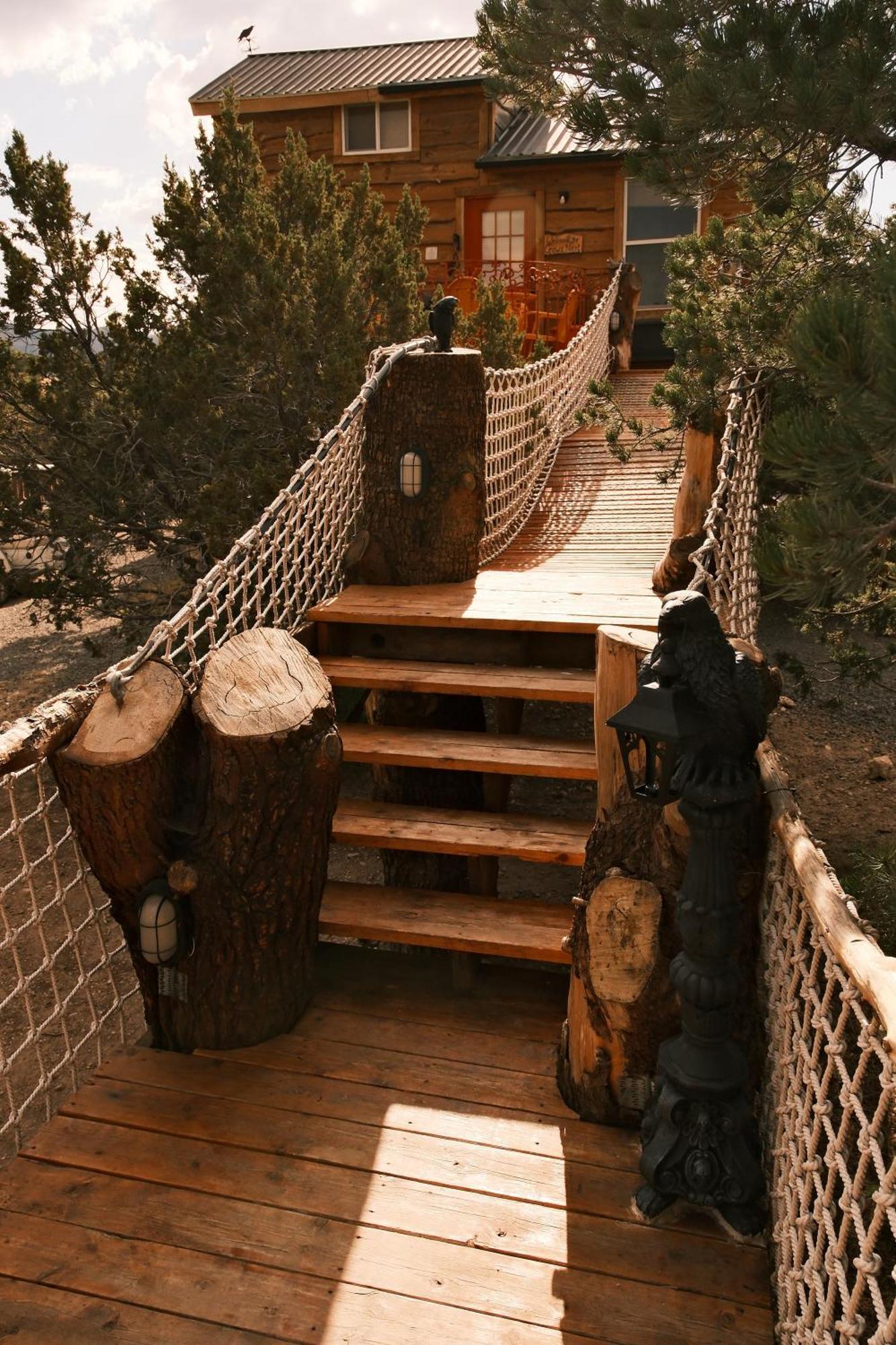 Villa Crows Nest Treehouse At El Mstico Ranch Nogal Exterior foto